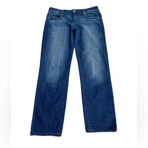 PAIGE Roxie Capri Skinny Ankle Mid Rise Medium Wash Denim Jeans size 29